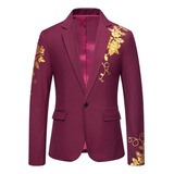 Chaqueta Tipo Blazer Con Botones Y Estampado De B Formal Par