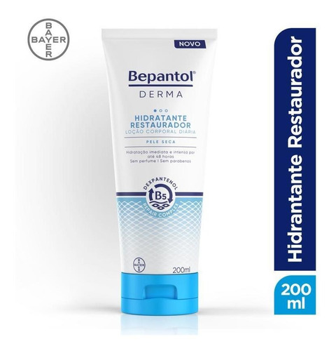 Loção Corporal Bepantol Derma Hidratante Restaurador 200ml