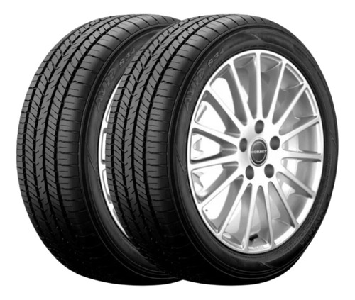 Dupla Llantas 205/55r16 Yokohama Avid S34m 89v Msi