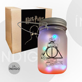 Lámpara Multicolor Harry Potter Personalizada Artesanal