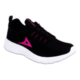 Pirma Tenis Deportivo Para Mujer 0248 Negro Fiusha