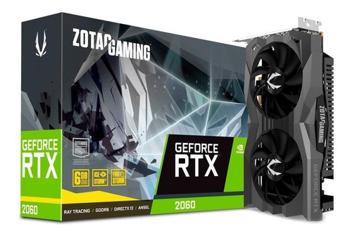 Placa De Vídeo Nvidia Zotac Gaming Geforce Rtx 2060