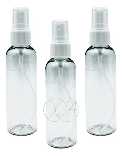 Atomizador 60 Ml Envases Botellas De Plastico Pet Spray X 3
