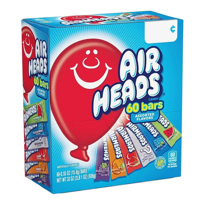 Masticables Airheads Caja Variedad 90 Unidades | Envío gratis
