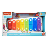 Xilofono Gigante Instrumento Musical 45 Cm Fisher Price Cd