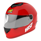 Casco Moto Cerrado  Hawk H57 Rojo Nuevo Avant Motos