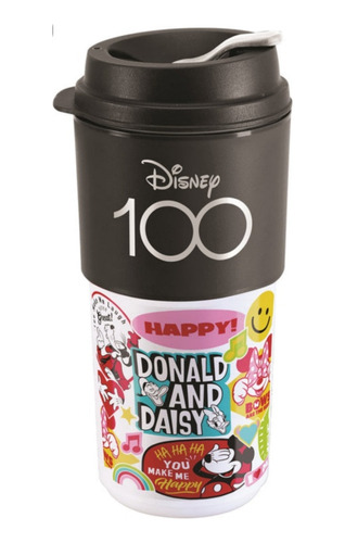 Eco Vaso Disney 490ml Reutilizable Tupperware Libre De Bpa