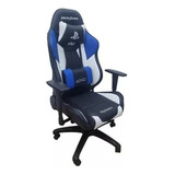 Silla Gamer T7a Ref. Play Station +cojines Cuello Y Lumbar