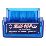Mini Escáner De Diagnóstico Para Autos Elm327, Interfaz V2.1