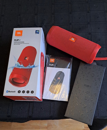 Parlante Jbl Flip 4 Portátil Con Bluetooth Red