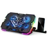 Base Enfriadora Laptop Cooling Pad A13, Keibn Rgb Lights Lap