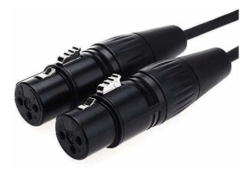 Cable Divisor De Micrófono Nanyi Xlr A Xlr Hembra