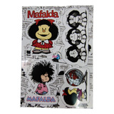 Plancha Stickers Resistentes Al Agua Mafalda 11x15cm