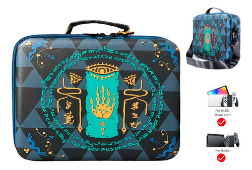 Maleta Estuche Protector Nintendo Switch Viajera Zelda Oled