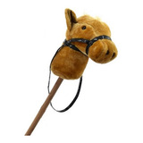 Peluche Caballo Con Palo Y Sonido 92cm Ln3 2403 Ellobo