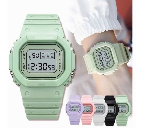 Reloj Deportivo Digital Para Mujer Y Hombre Mayoreo