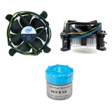 Ventilador Y Disipador Intel 775 Pasta Térmica 10gr 