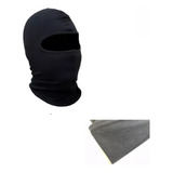 Touca Ninja Balaclava Malha Térmica Flanelada - Frio Inverno