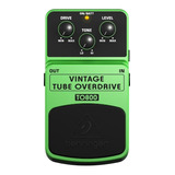 Behringer To800 Tube Overdrive Pedal Efecto Para Guitarra