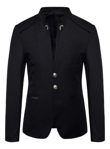 Traje De Hombre Para Negocios, Casual, Con Botones Y Decorat