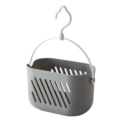 Cesta Organizadora Colgante Sólida Para Baño