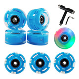 Ruedas Para Patines Freedare 54 Mm Con Rodamientos 83a (paqu