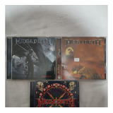 Megadeth Lote Combo 3 Cd Dystopia Risk Capitol