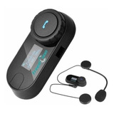 Ntercomunicador Bluetooth T-com Sc 800mts Radio Fm Moto