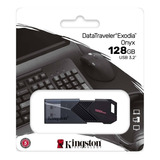 Pendrive Kingston Data Traveler Exodia Onyx 128gb Usb 3.2