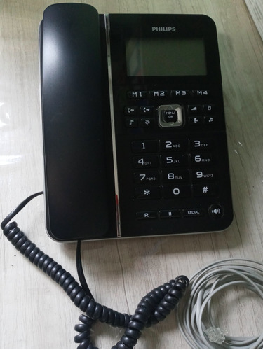 Teléfono Philips Crd500-identificador De Llamadas Manos Libr