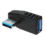 Adaptador Usb 3.0 Vertical M X F 90º Graus Esquerda +