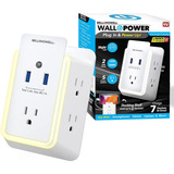Protector Contra Sobretensiones Bell+howell Wall Power 7908