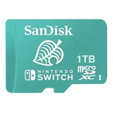 Memória Micro Sd De 1 Tb Para Nintendo Switch 4k 100 Mb/s Cn