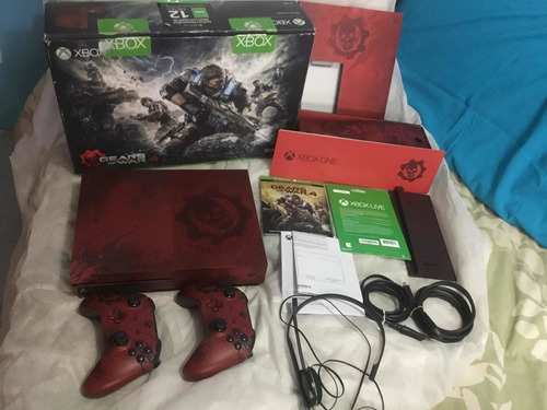 Consola Xbox One S 2tb Edición Especial Gears Of War4