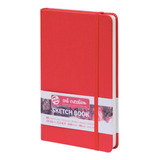 Libreta Art Creation Roja 13x21cm 140gr 80hjas. Color Rojo