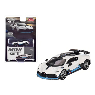 Mini Gt Bugatti Divo White # 661 Mijo Exclusives 1\u002F64 Color Blanco | Envío gratis