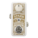 Tc Electronic Spark Mini Booster Pedal 20 Db True Bypass Color Blanco