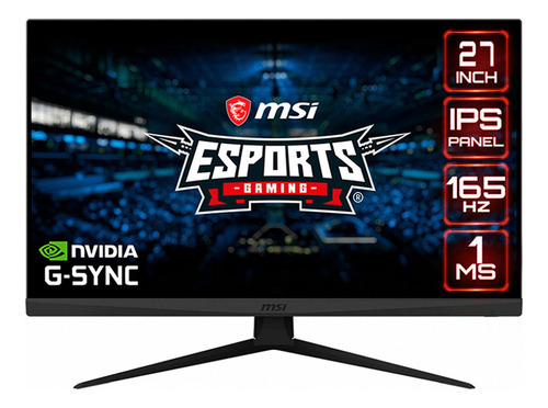 Monitor Gamer 27 Msi Optix G273 1ms 165hz Ips Hdmi G-sync