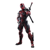 Figura Acción Play Arts De Deadpool Articulada Juguete 26cm