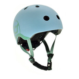 Casco Para Niños Ajustable Xxs-s Acero Scoot & Ride 