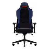 Cadeira Gamer Azul Colbat 150kg Confortável Apoio Braço 4d