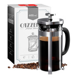 Prensa Francesa Cazzenie De Vidrio Para Cafe 600 Ml 2 Tazas