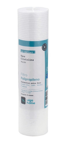 Filtro De Agua Polipropileno De 10 X2,75   1 Micra