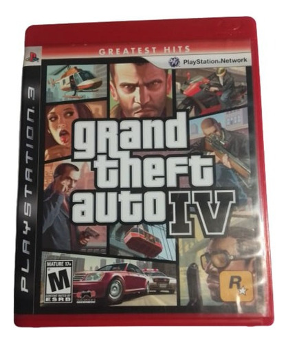 Grand Theft Auto Iv Juego Fisico Ps3