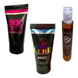 Pack X3 Lubricante Chocolate + Dilatador Anal + Exitante