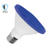 Lâmpada Led Par38 Led 15w Azul Ip65 Bivolt Luminatti