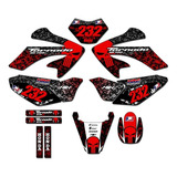 Kit Adesivo Gráfico Para Xr250 Tornado Tor-24 Personalizado