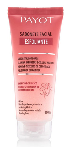 Sabonete Esfoliante Facial Payot 100ml