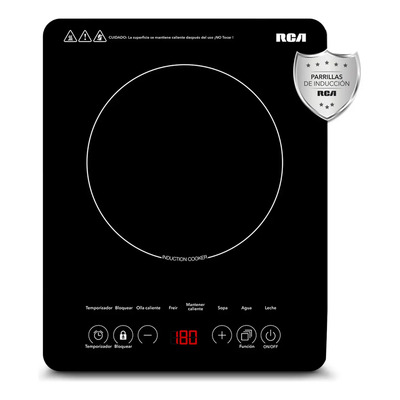 Rca Rc-12a3 Parrilla De Inducción Eléctrica Cocina Color Negro | Envío gratis