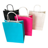 Bolsas De Papel Colores  Pack 24 Unidades 30x 22 X 12